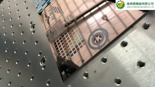 Laser colour marking