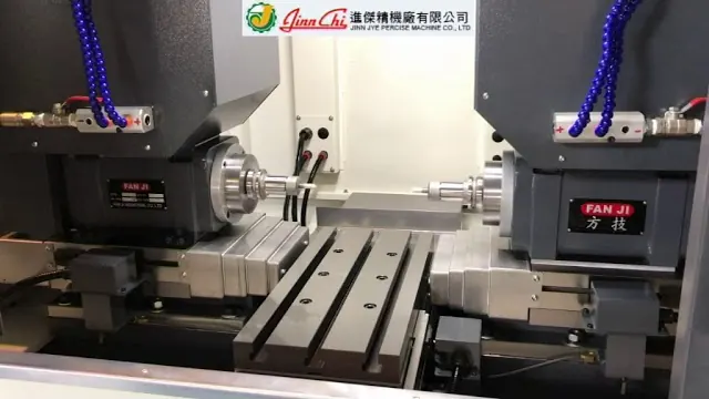 Double spindle milling machine – keyway and surface machining